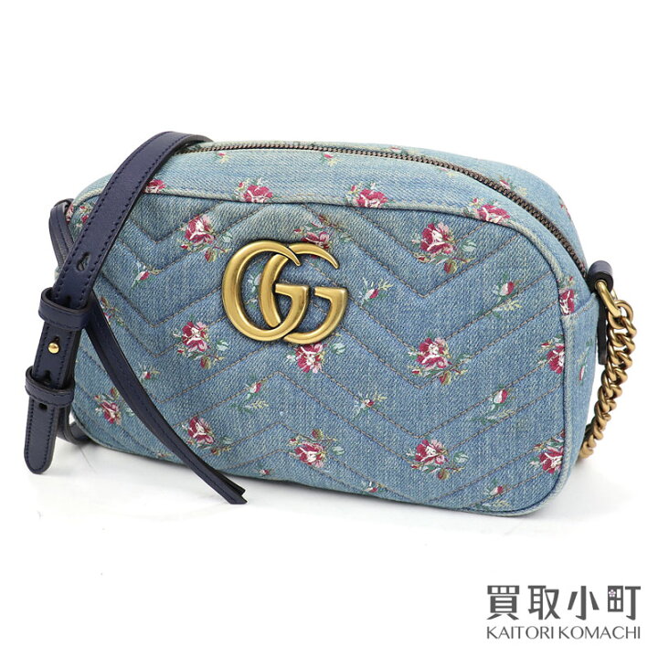 楽天市場】グッチ 【GUCCI】GGマーモント スモール ショルダーバッグ  