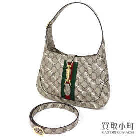 【未使用品】グッチ×バレンシアガ【GUCCI×BALENCIAGA】ザ ハッカー プロジェクト ジャッキー 1961 スモールバッグ GGスプリーム ウェブストライプ 2WAYショルダー 斜め掛け 636706 ULZAG 9759 JJACKIE 1961 MINI SHOULDER BAG【Sランク】【新品同様品】