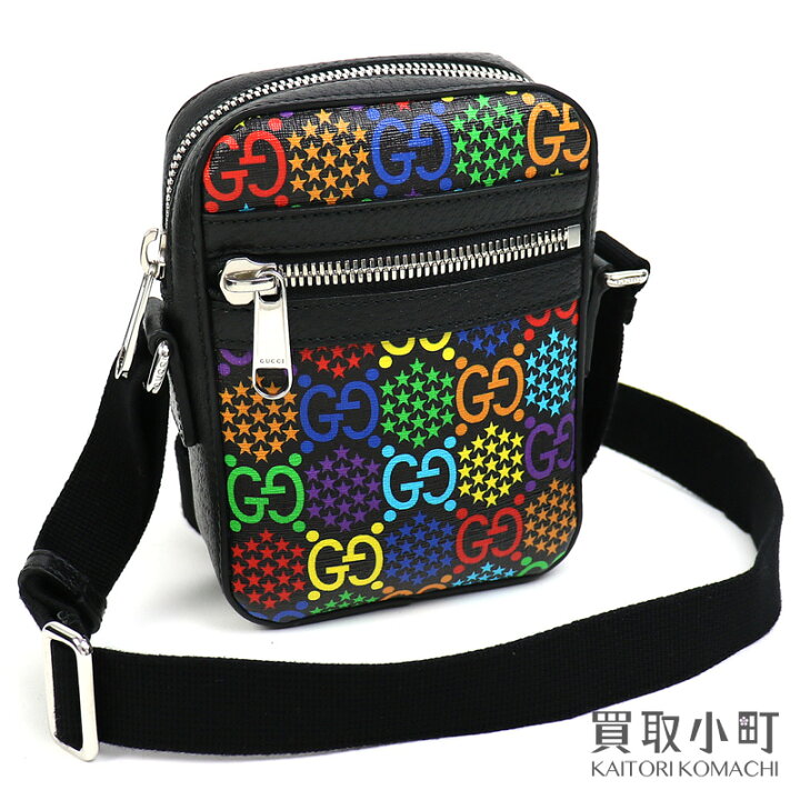 楽天市場】【美品】グッチ 【GUCCI】GGサイケデリック スモール  