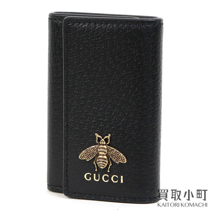 楽天市場】【新品同様】グッチ【GUCCI】アニマリエ レザー キーケース 