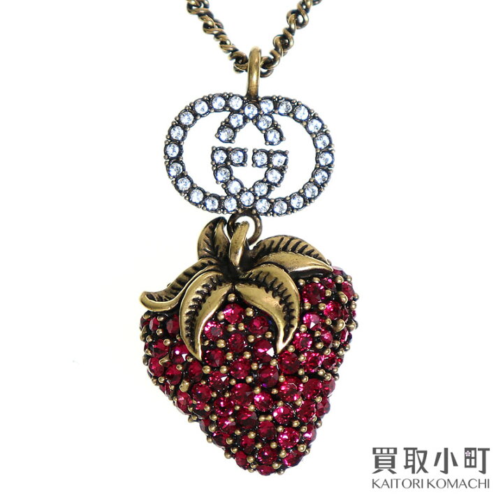 楽天市場】【美品】グッチ【GUCCI】 ストロベリー インターロッキングG 