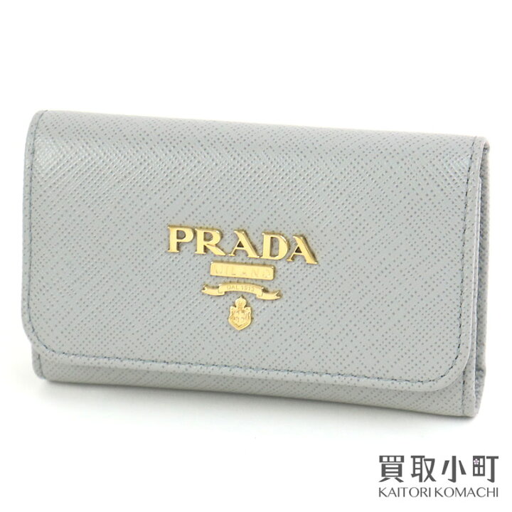 楽天市場】【新品同様】プラダ【PRADA】サフィアーノレザー キーケース 