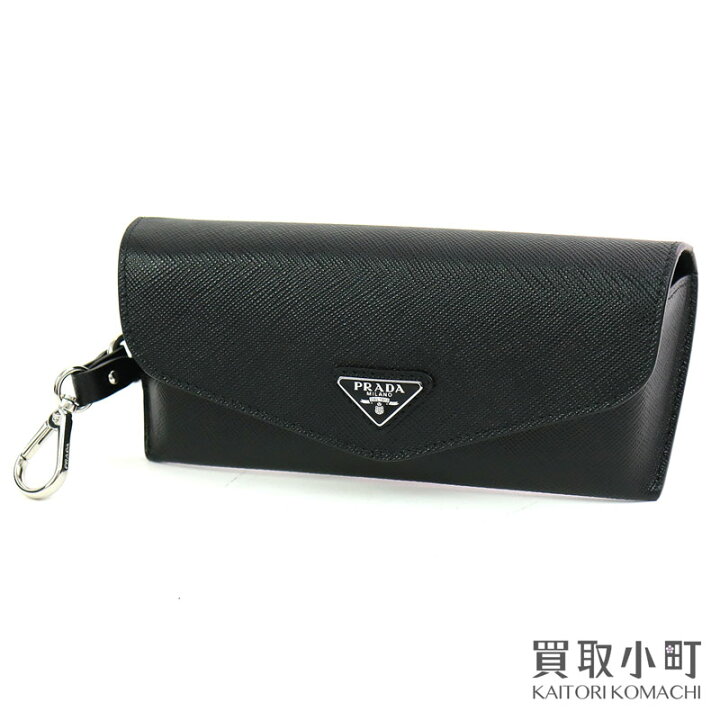 楽天市場】【美品】プラダ【PRADA】サフィアーノ レザー アイウェア  
