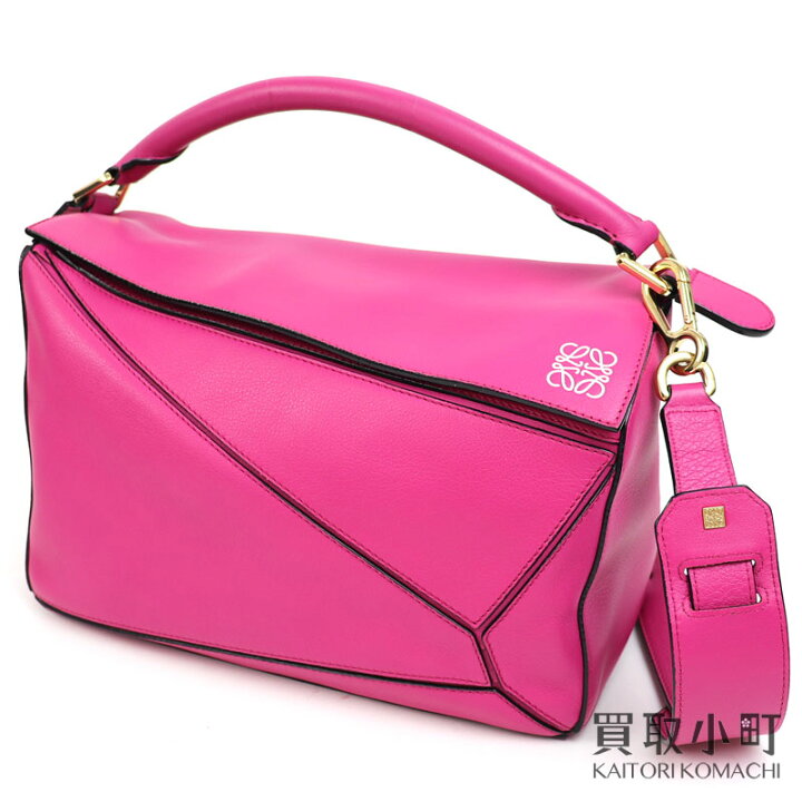 楽天市場】【美品】ロエベ 【LOEWE】 パズルバッグ ミディアム 