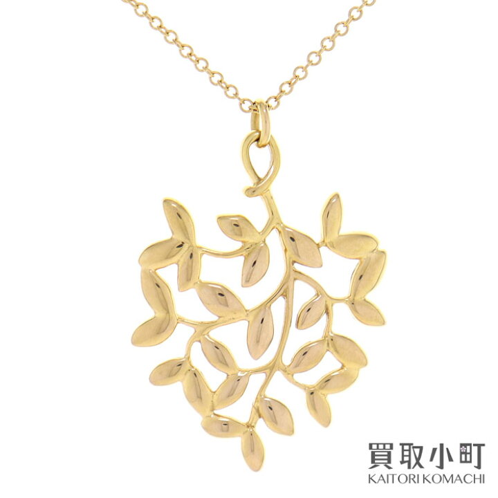 Tiffany & Co. オリーブ リーフ ペンダント美品正規品 