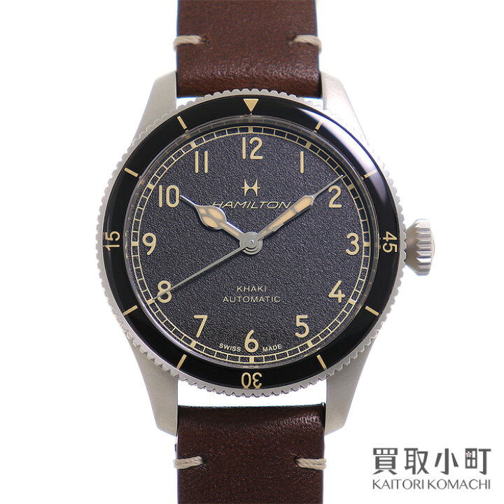 楽天市場】【未使用品】ハミルトン 【HAMILTON】カーキアビエーション  