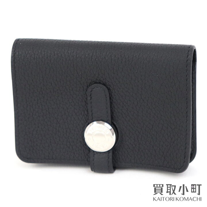 楽天市場】【美品】エルメス【HERMES】ドゴン カードケース ブラック  
