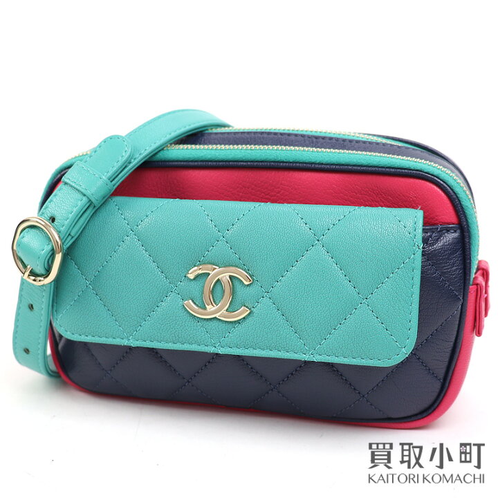 楽天市場】【美品】シャネル 【CHANEL】 マトラッセ ウエストバッグ 