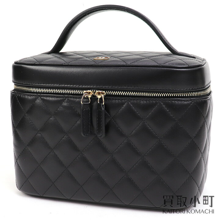 楽天市場】【美品】シャネル【CHANEL】ヴァニティーケース ラムスキン 