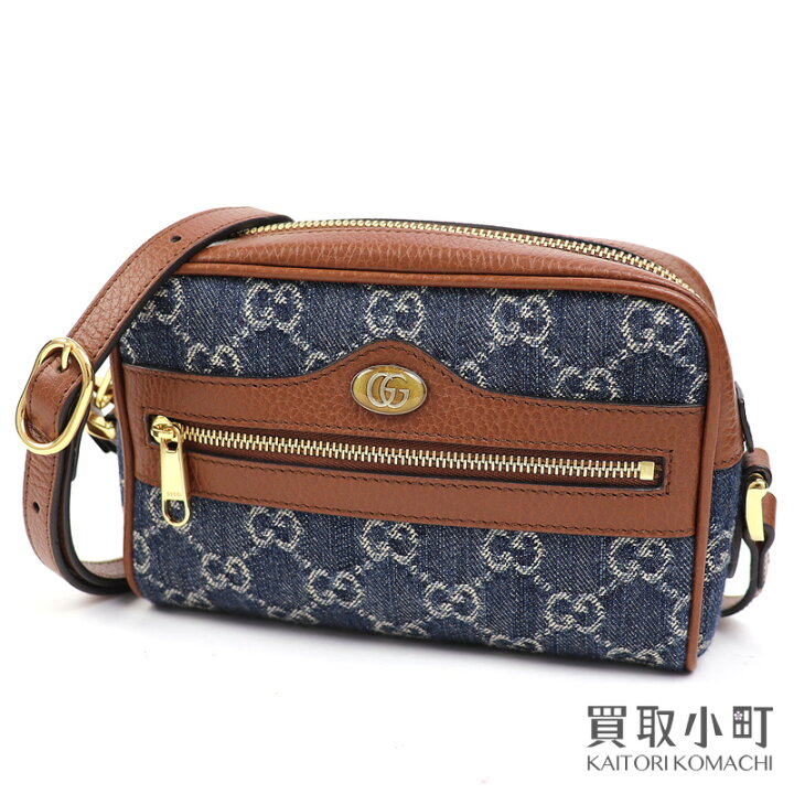 楽天市場】【美品】グッチ【GUCCI】オフィディア GG デニムジャガード 