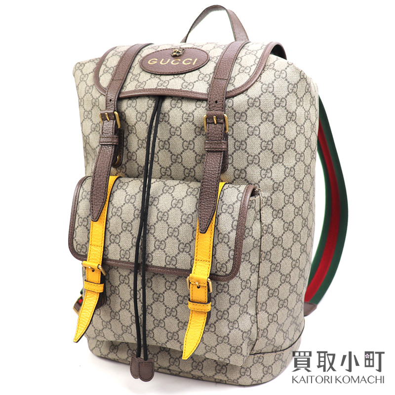 販売情報 Soft GUCCI グッチ GG backpack Supreme リュック/バックパック