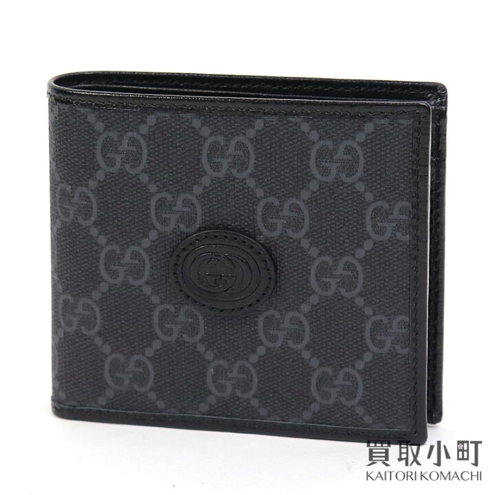 楽天市場】【未使用品】グッチ【GUCCI】インターロッキングG コイン  