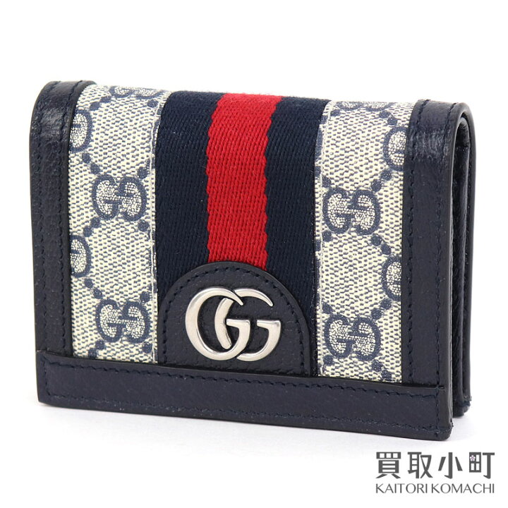 楽天市場】【未使用品】グッチ【GUCCI】オフィディア GG カードケース  