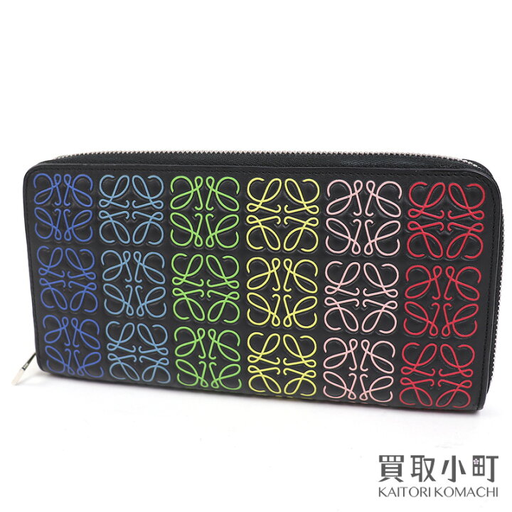 楽天市場】【美品】ロエベ【LOEWE】アナグラム リピート ジップ  