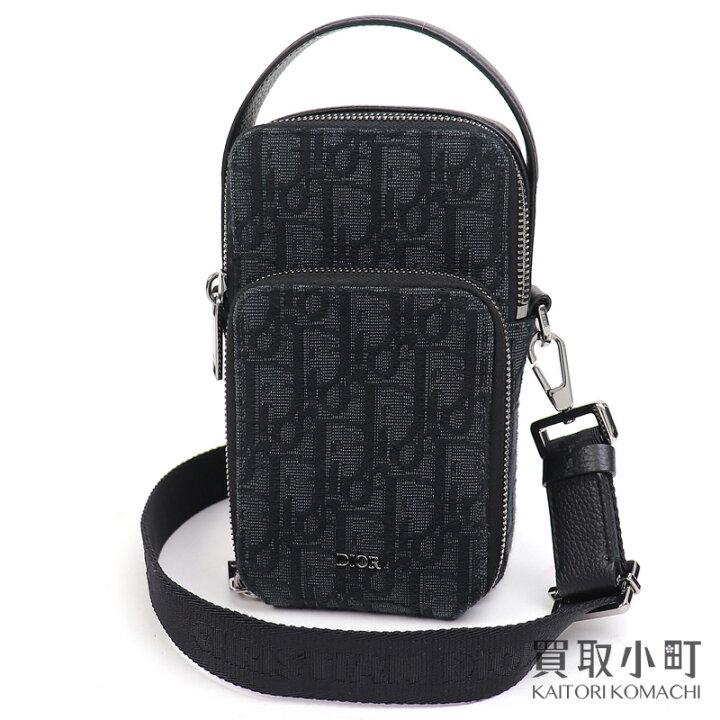 楽天市場】【美品】ディオール【DIOR】ライダー マイクロポーチ  
