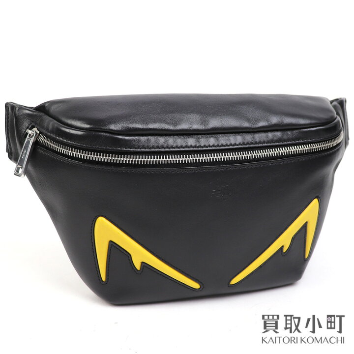 楽天市場】【美品】フェンディ【FENDI】ベルトバッグ バグズ  