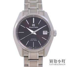 【最大1万円OFFクーポン! 4/20～】【美品】グランドセイコー【Grand Seiko】ヘリテージコレクション 9Sメカニカル ハイビート36000 40mm メンズウォッチ オートマティック ブラウン ブライトチタン チタンブレス 男性用腕時計 SBGH【中古】