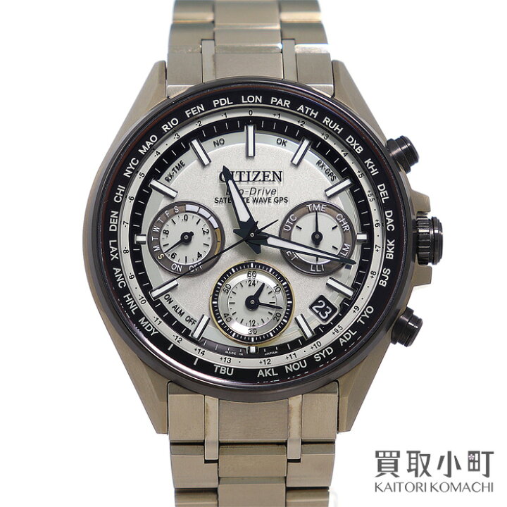 楽天市場】【美品】シチズン【CITIZEN】アテッサ エコドライブ GPS衛星 