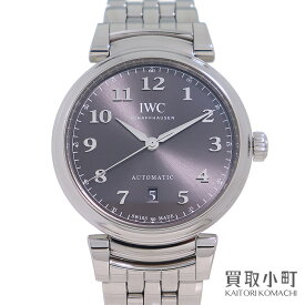 【美品】IWC シャフハウゼン ダヴィンチ オートマティック グレー SSブレス メンズウォッチ 自動巻き 男性用腕時計 IW356602 DA-VINCI AUTOMATIC WATCH【Aランク】【中古】