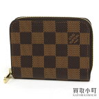 【新品同様】ルイヴィトン【LOUIS VUITTON】N63070 ジッピーコインパース ダミエ ジップアラウンド コインケース カードケース コンパクトウォレット サイフ LV ZIPPY COIN PURSE DAMIER【SAランク】【美品】【中古】