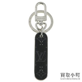 【美品】ルイヴィトン【LOUIS VUITTON】M69476 ポルトクレ モノグラム スケート キーホルダー バッグチャーム キーリング スケートボードモチーフ フィンガースケボー フィンガーボード LV BAG CHARM AND KEY HOLDER【Aランク】【中古】