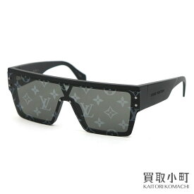 【最大1万円OFFクーポン! 4/24～】【美品】ルイヴィトン【LOUIS VUITTON】Z1583E サングラス LVワイメア L モノグラムパターン アイウエア 眼鏡 メガネ マスクスクエアシェイプ LV WAIMEA SUNGLASSES【SAランク】【中古】【中古】