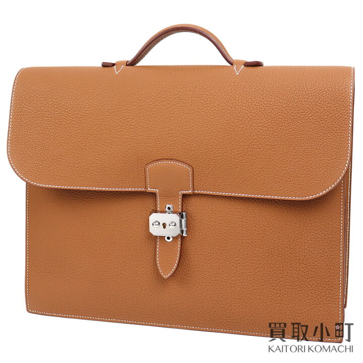 楽天市場】【美品】エルメス【HERMES】サックアデペッシュ38 トゴ  
