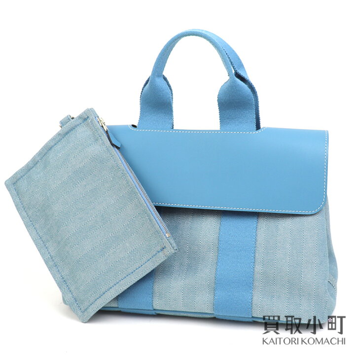 楽天市場】【新品同様】エルメス 【HERMES】ヴァルパライソPM ブルー 