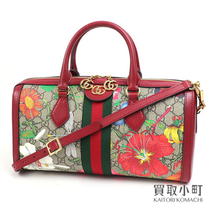 楽天市場】【美品】グッチ 【GUCCI】オフィディア GGフローラ 