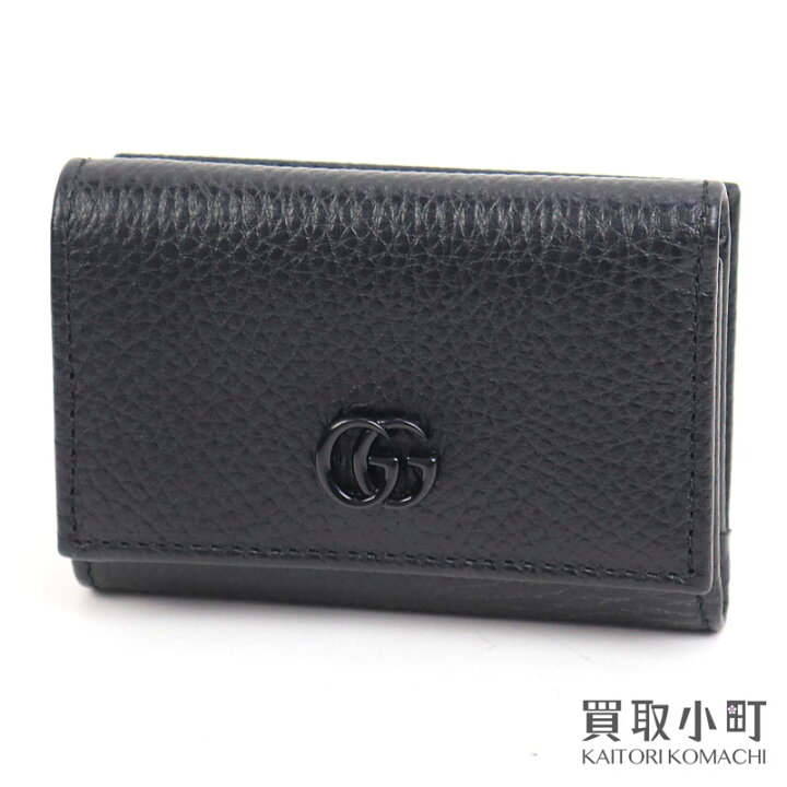 楽天市場】【美品】グッチ【GUCCI】GGマーモント ミディアム カード  