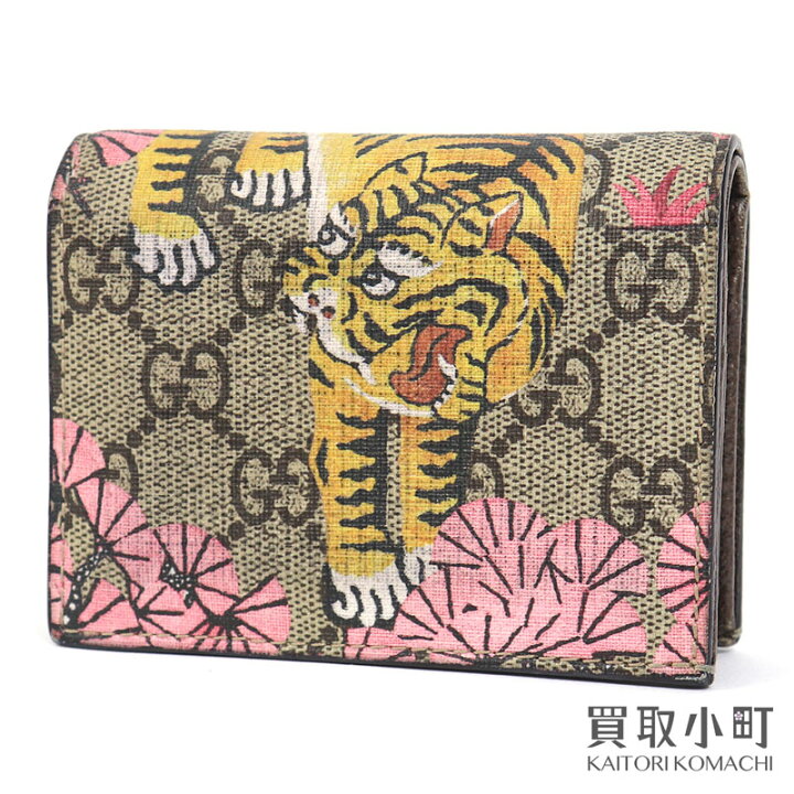 楽天市場】グッチ【GUCCI】ベンガルタイガー カードケースウォレット  