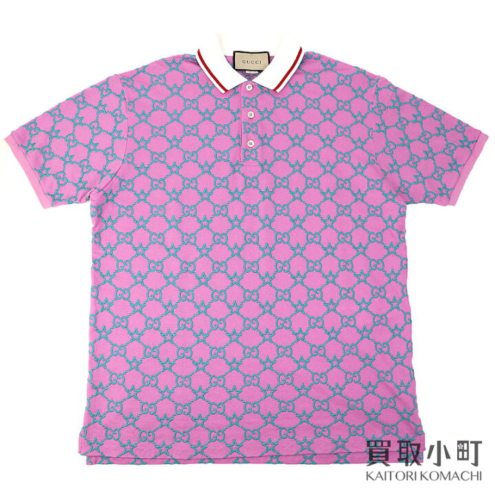 楽天市場】【美品】グッチ【GUCCI】GG ストレッチコットン ポロシャツ 
