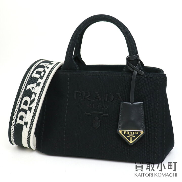楽天市場】【美品】プラダ【PRADA】日本限定 コットンキャンバス ミニ 