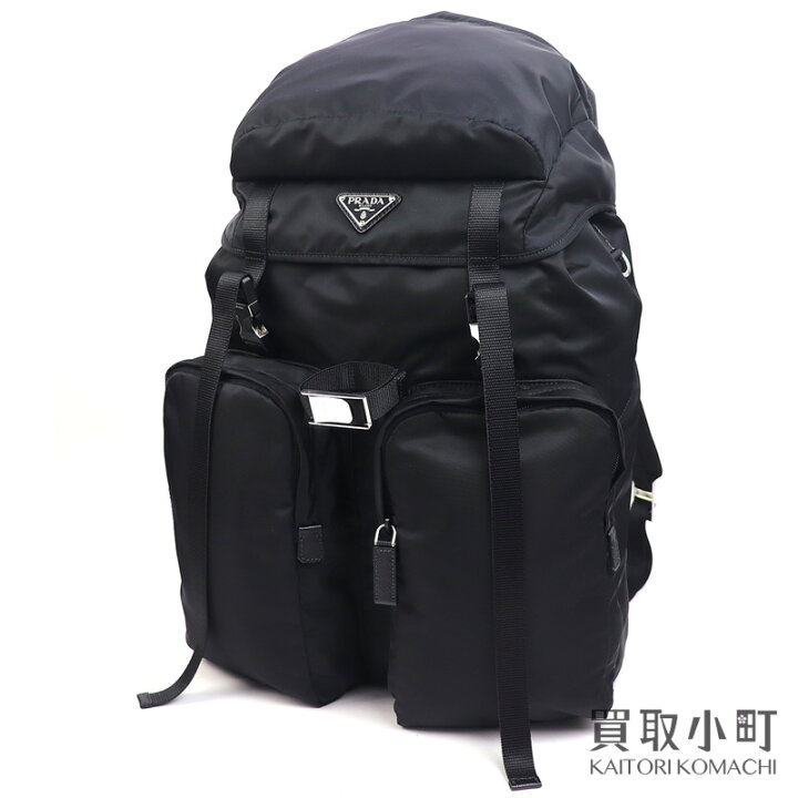 楽天市場】【新品同様】プラダ【PRADA】Re-Nylon X サフィアーノレザー  
