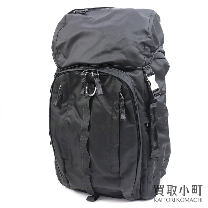 楽天市場】【美品】プラダ【PRADA】 ファブリック バックパック 