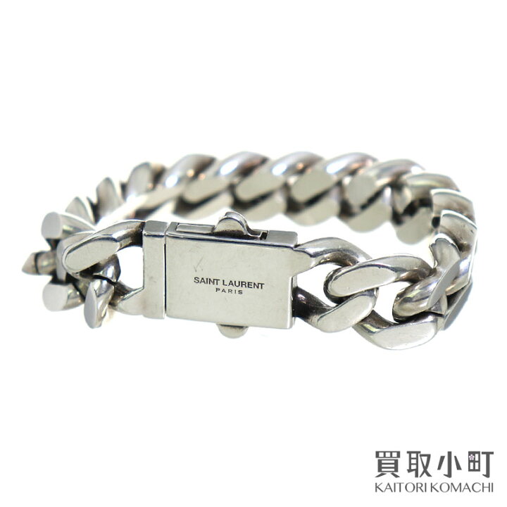 楽天市場】サンローラン【SAINT LAURENT PARIS】メタルカーブ チェーン 