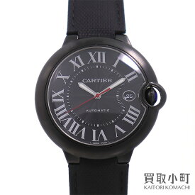 【美品】カルティエ【CARTIER】バロン ブルー ドゥ カルティエ ウォッチ 42MM ブラック オートマティック 自動巻き 男性用腕時計 メンズ WSBB0015 BALLON BLEU AUTOMATIC 42MM【Aランク】【中古】