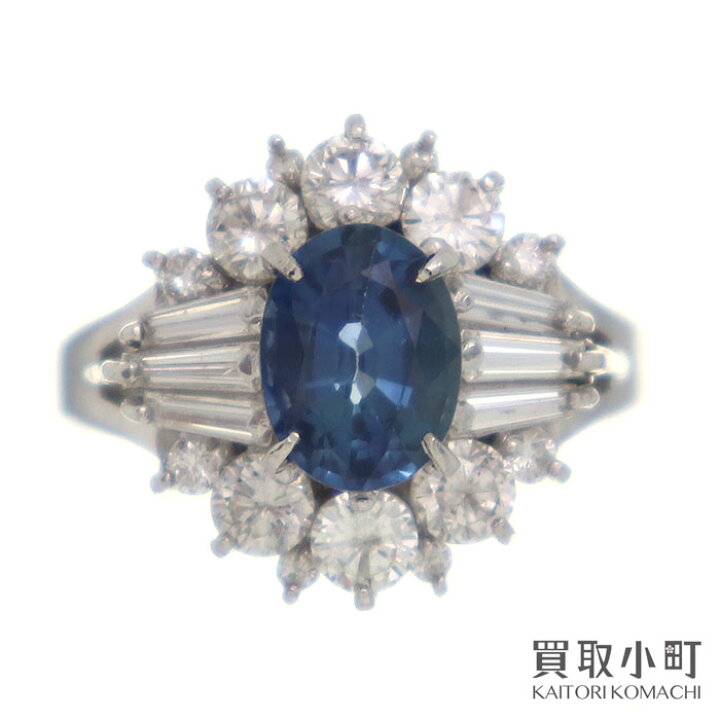 楽天市場】セレクトジュエリー ブルーサファイア ダイヤモンド  