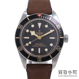 【美品】チューダー【TUDOR】M79030N-0002 ブラックベイ58 オートマティック クロノメーター イカ針 ブラウンレザー 革ベルト チュードル 自動巻き メンズ 男性用腕時計 BLACK BAY 58【Aランク】【中古】