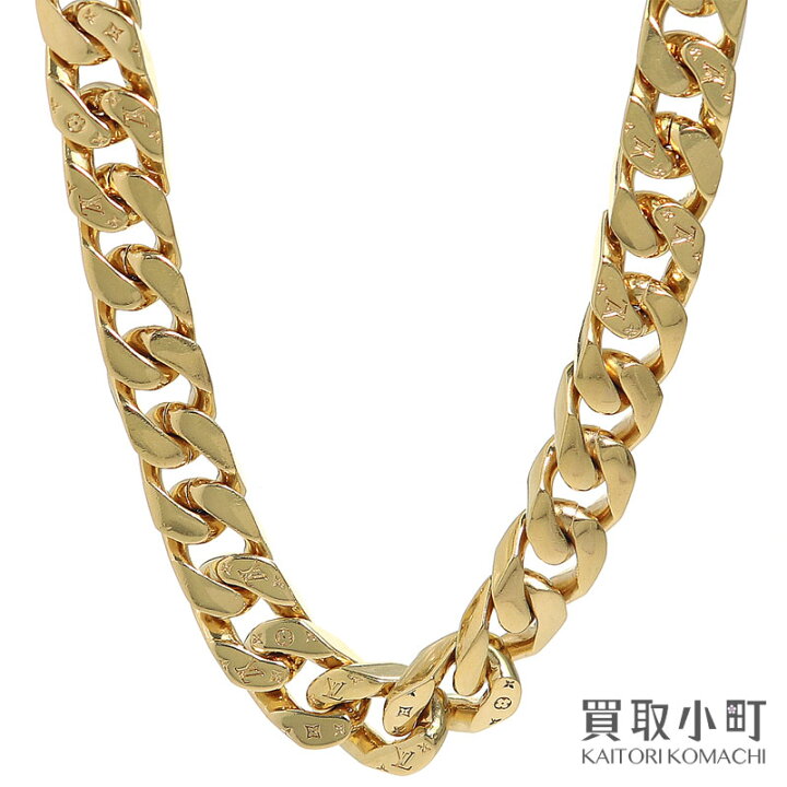 楽天市場】ルイヴィトン【LOUIS VUITTON】M00304 コリエ LV チェーン 