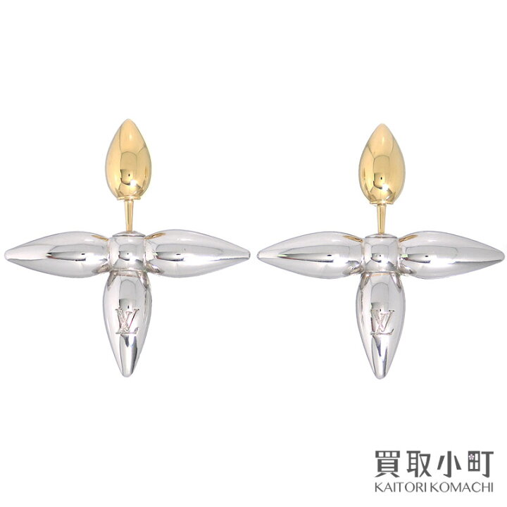 楽天市場】【美品】ルイヴィトン【LOUIS VUITTON】M80268 ピアス 