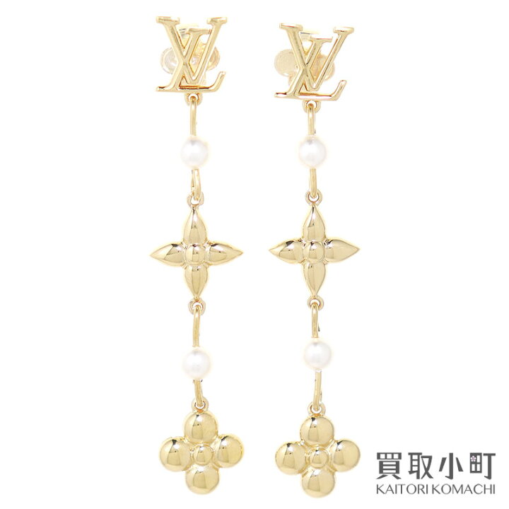 楽天市場】【美品】ルイヴィトン【LOUIS VUITTON】M01577 ピアス 
