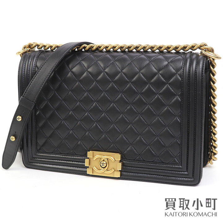 楽天市場】【美品】シャネル 【CHANEL】 ボーイシャネル ラージ 