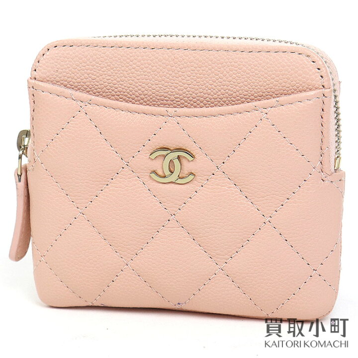 楽天市場】【美品】シャネル【CHANEL】キルティング ジップ コイン 