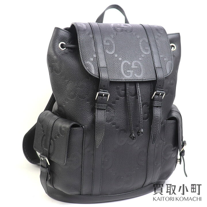 楽天市場】GUCCI(グッチ) ジャンボGG レザーバックパック リュック 