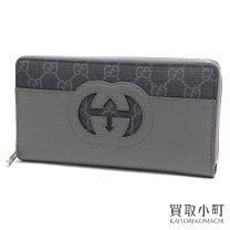 楽天市場】gucci グッチ インターロッキングg ラウンドファスナー長  
