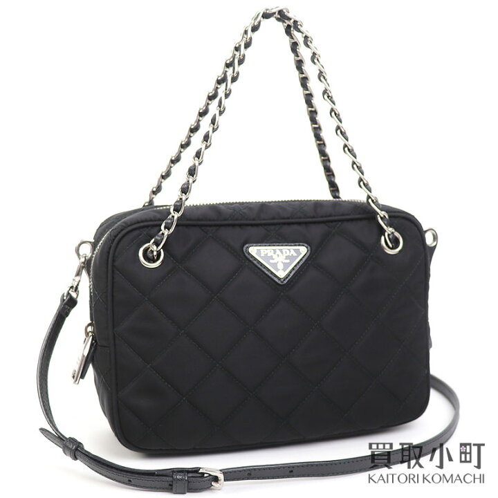 楽天市場】【美品】プラダ【PRADA】 テスートトライアングル 