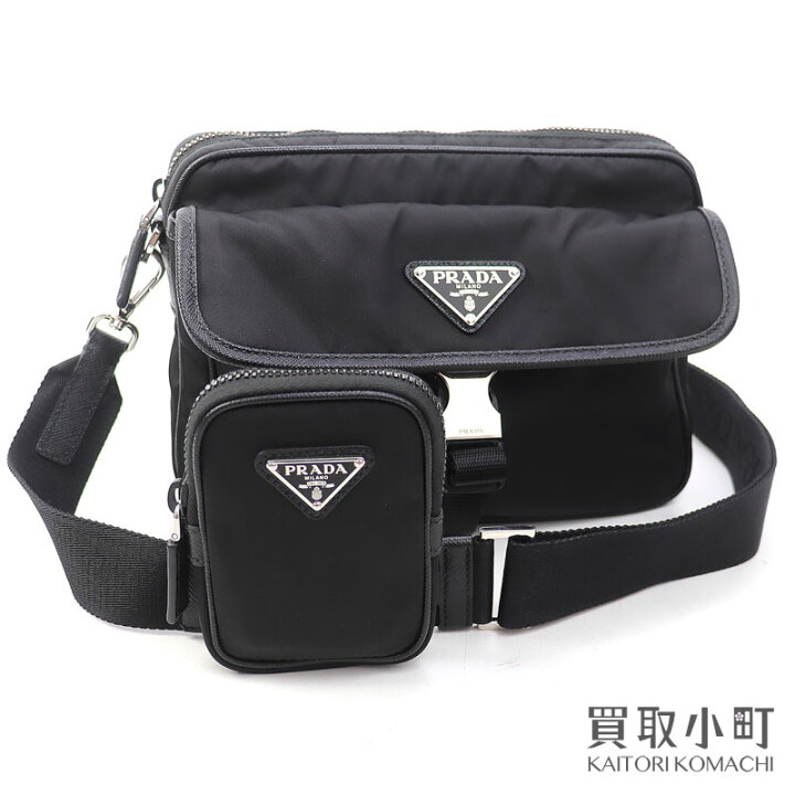 楽天市場】プラダ【PRADA】Re-Nylon x サフィアーノレザー ショルダー 