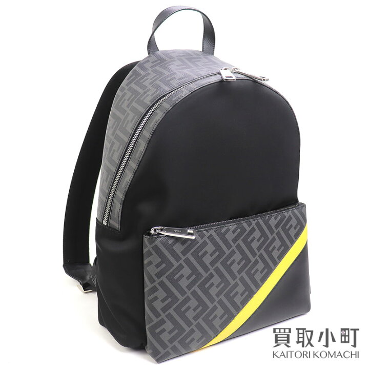 楽天市場】【美品】フェンディ 【FENDI】 ダイアゴナル バックパック 