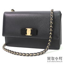 楽天市場】ショルダーストラップ フェラガモ バッグ 黒の通販 